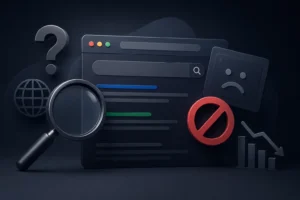 Web sitesi Google'da neden çıkmıyor