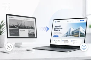 eski web sitesini yenilemek mi sıfırdan yapmak mı